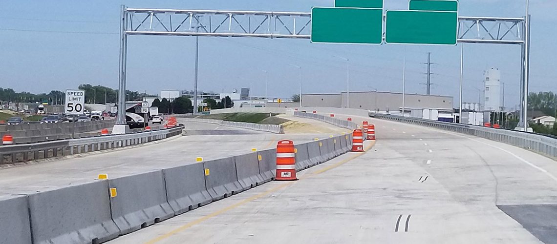 Verona Road under Construction